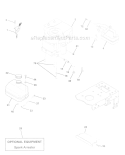 Page E Diagram and Parts List for WE12542A  Weed Eater Lawn Tractor